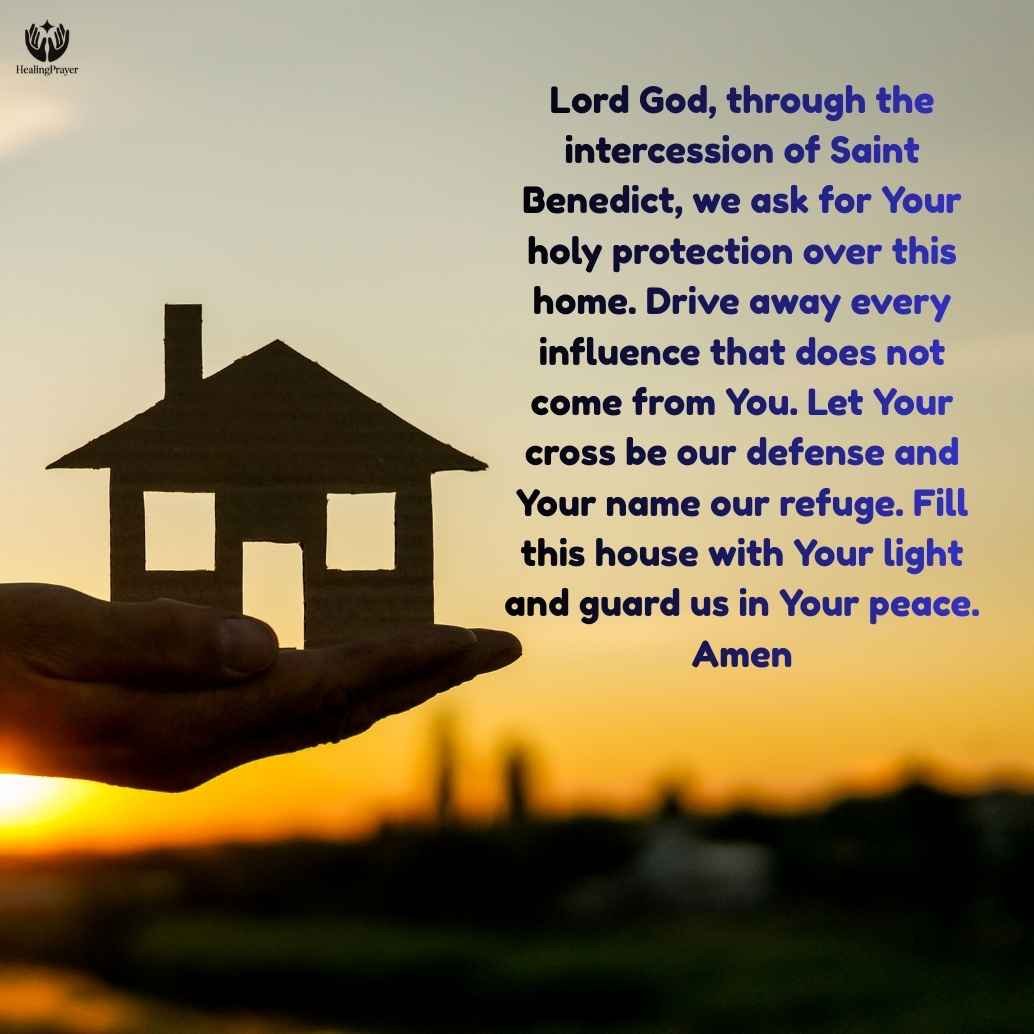 Saint Benedict Protection Prayer for Home