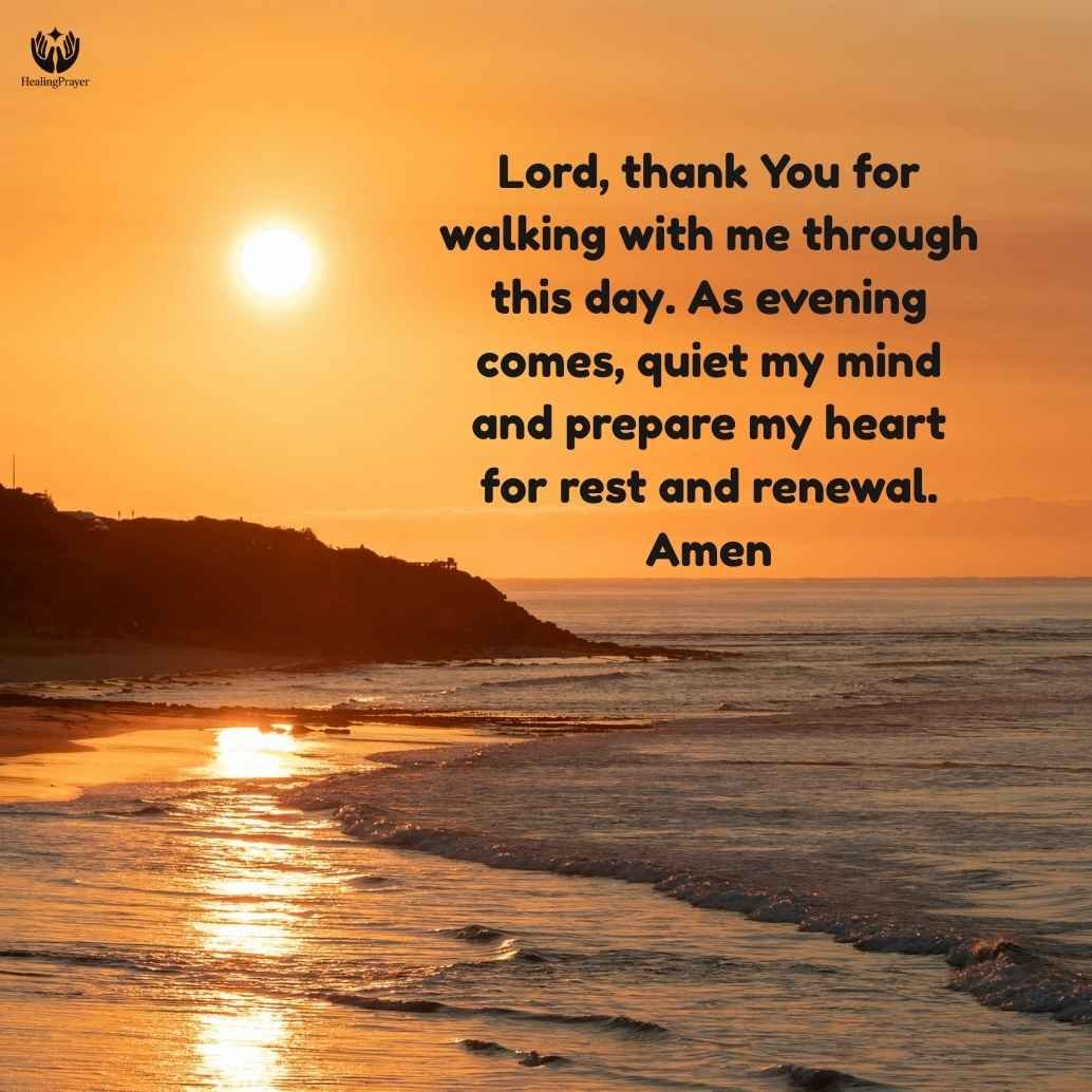 Saturday Evening Prayer Before Sunday