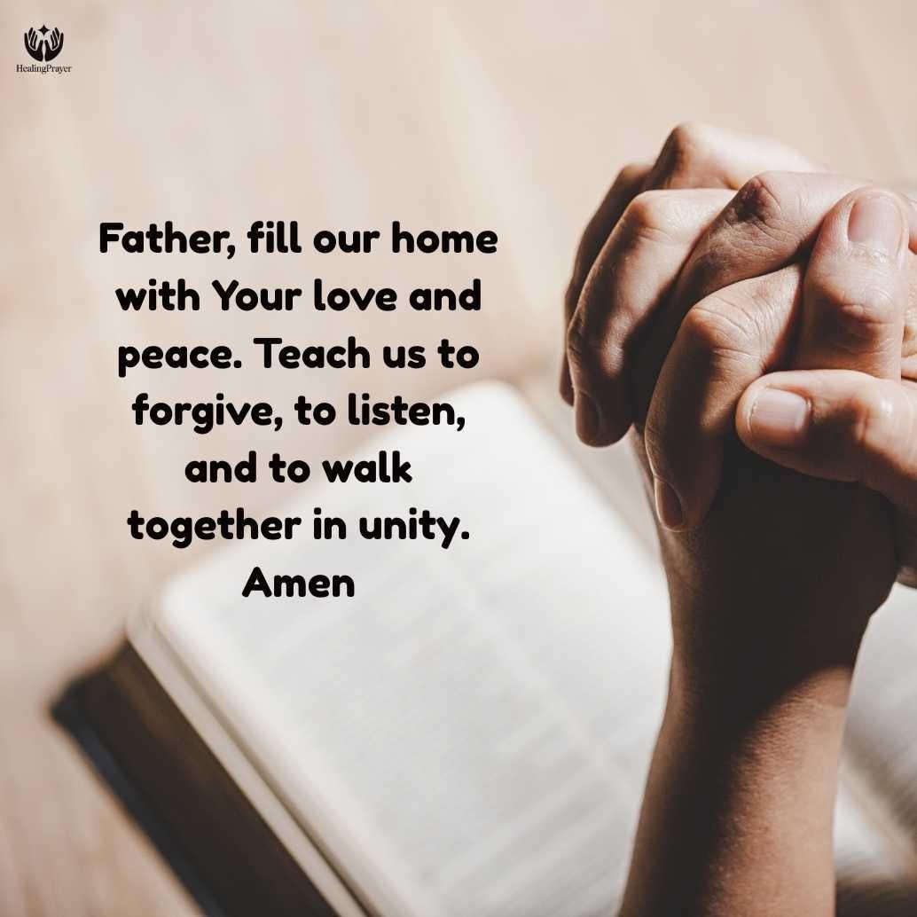 Serenity Prayer for Families