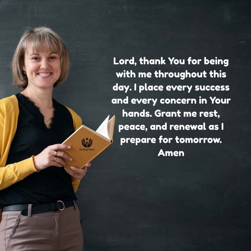 Short Closing Prayer for Teachers