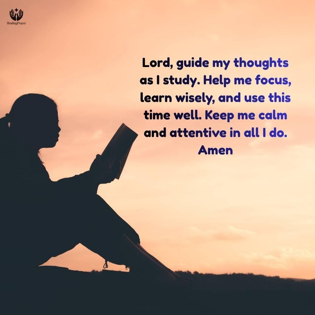 Short Prayer Before Studying