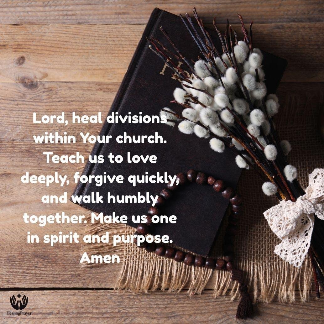 Sunday Intercession for Church Unity and Love