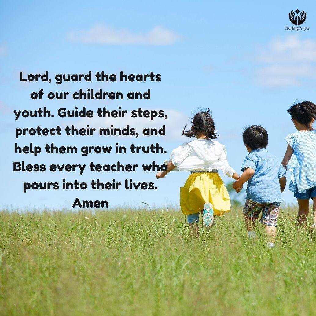 Sunday Prayer for Children and Youth Ministries