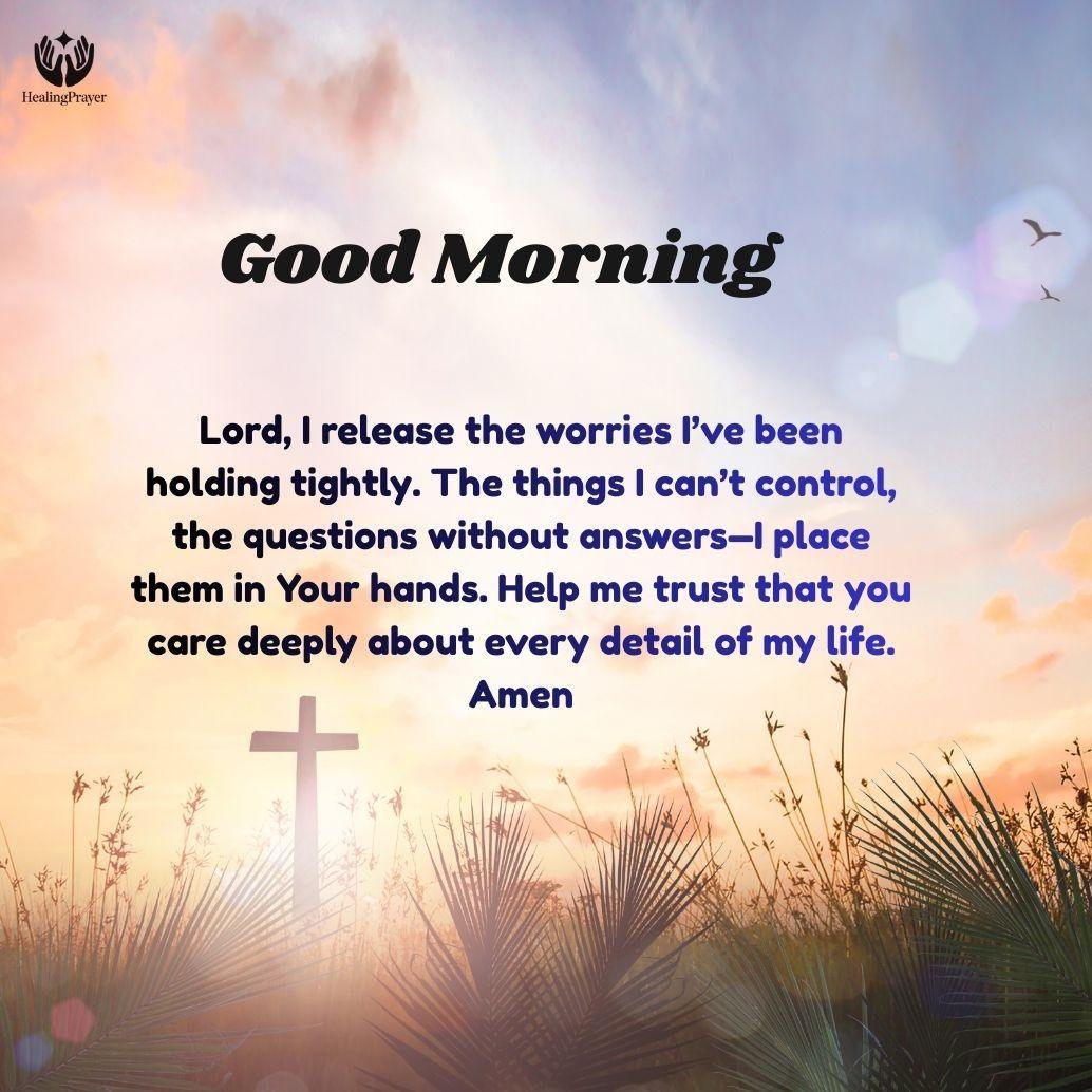 Sunday Prayer to Release Worry and Stress