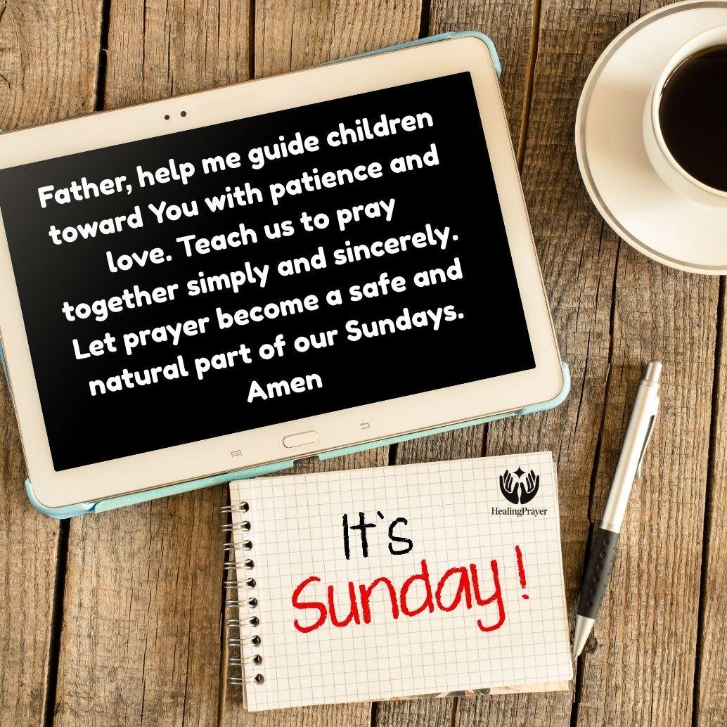 Teaching Children the Habit of Sunday Morning Prayer