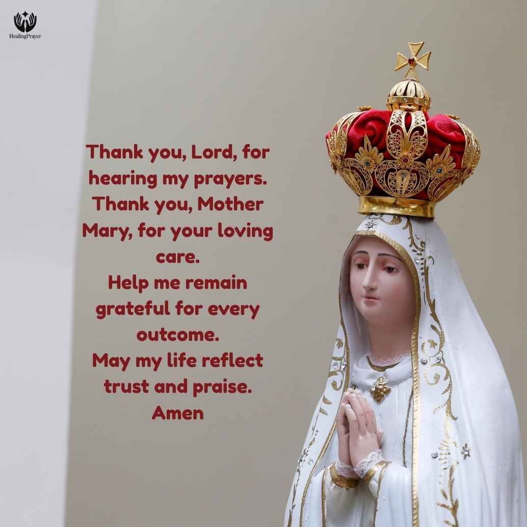 Thanksgiving Prayer After the Novena