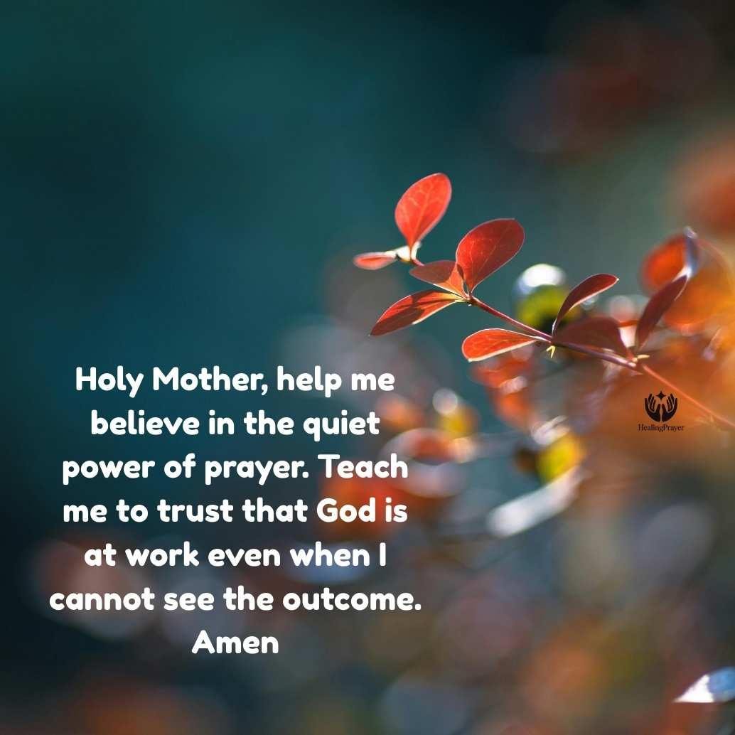 The Power of Memorare Prayer