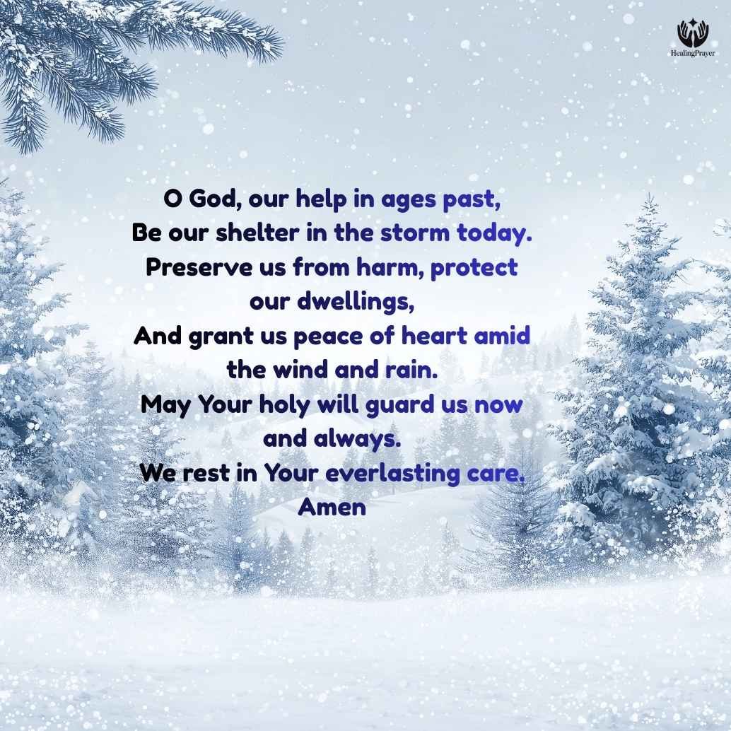 Traditional Catholic Prayer for Protection From Storms
