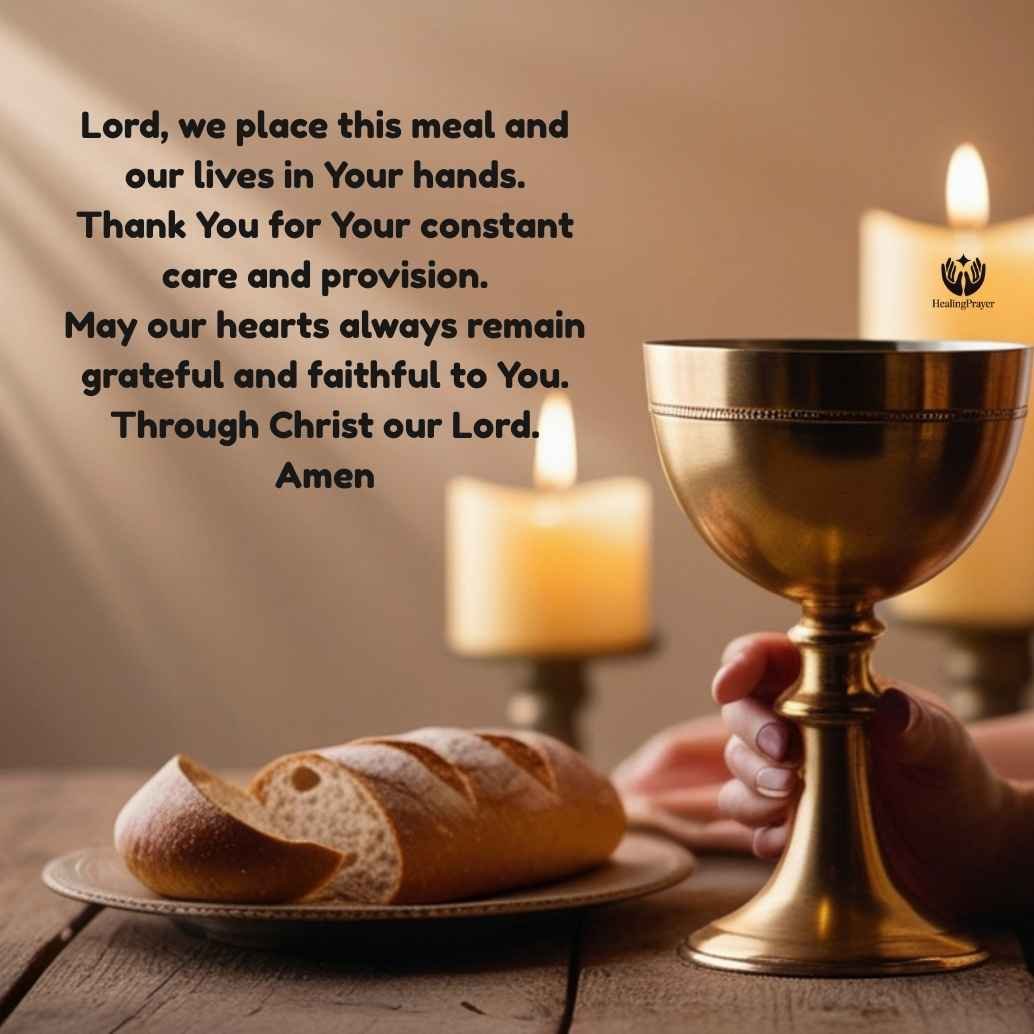 Why Catholics Pray Before Dinner
