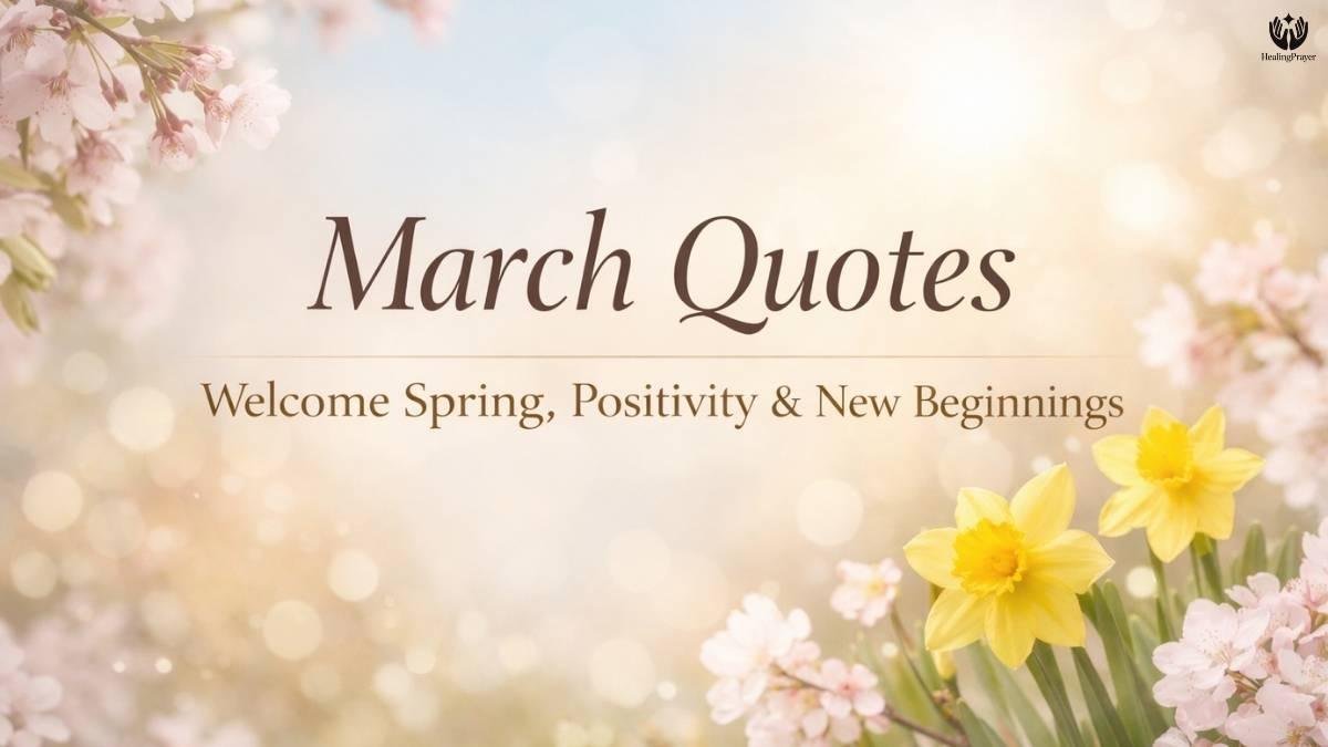 600+ Best March Quotes to Welcome Spring, Positivity & New Beginnings