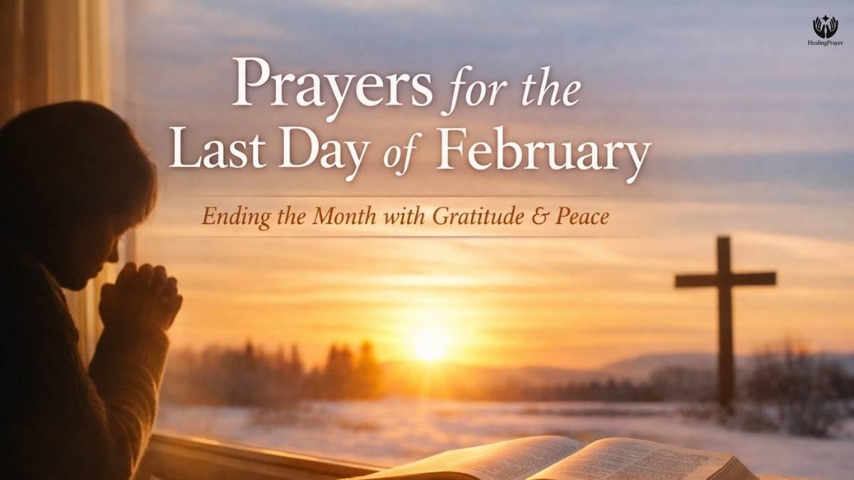 90+ Uplifting Prayers for the Last Day of February with Bible Verses for Strength, Peace, and a Fresh Start