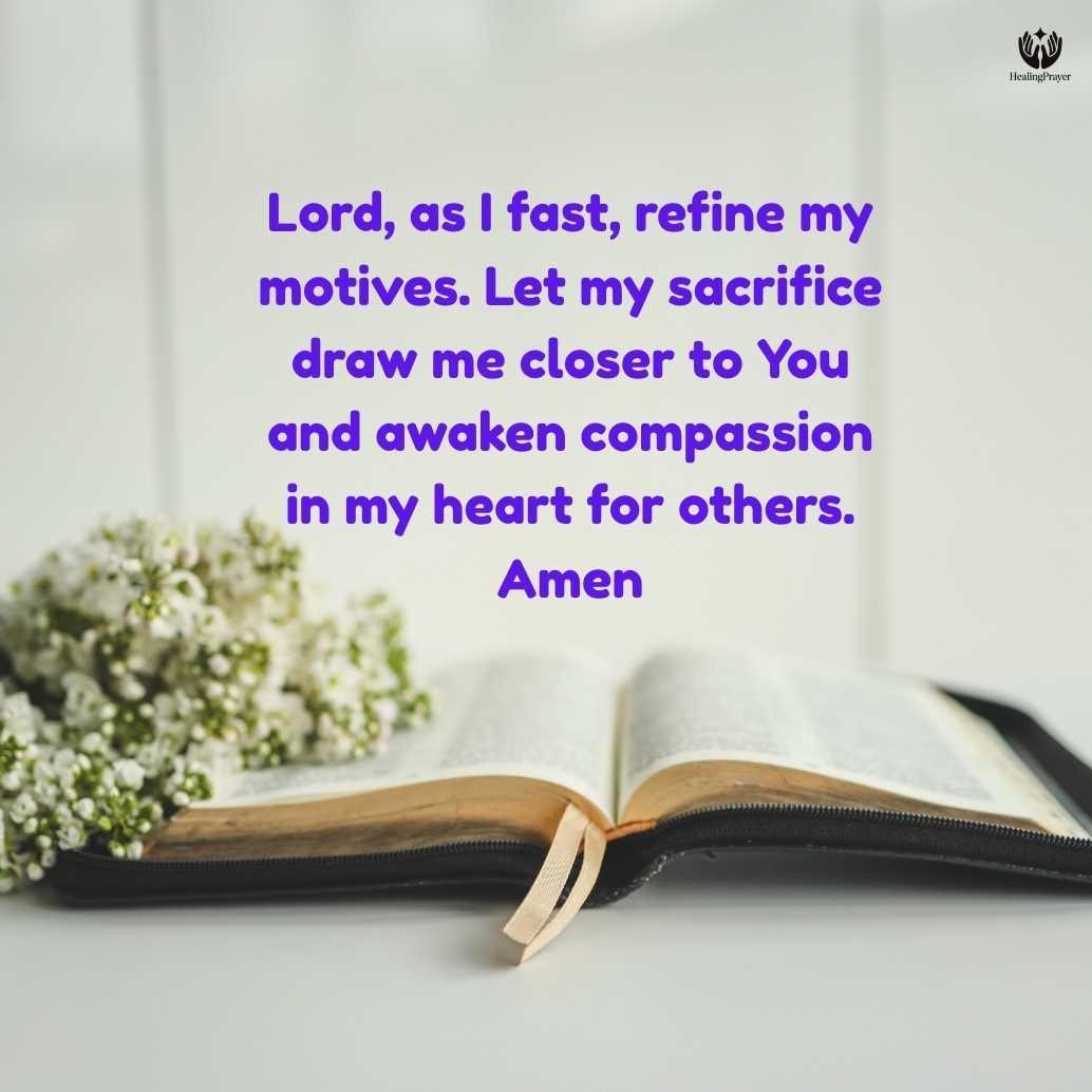 A Prayer to Prepare Your Heart for Lenten Fasting
