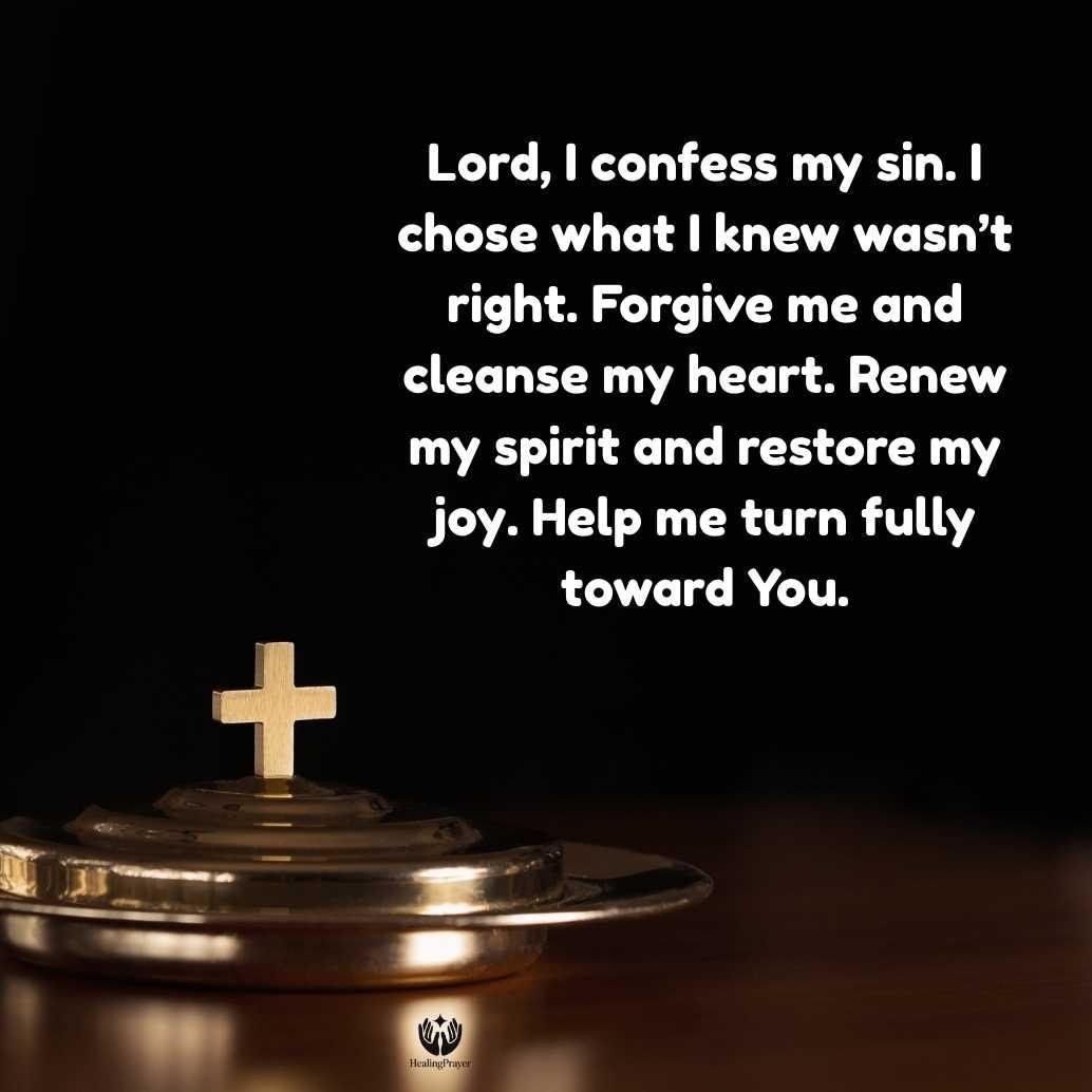 A Short Repentance Prayer (Simple and Powerful)