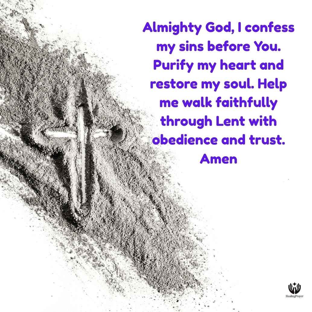 Ash Wednesday Prayer Catholic Tradition