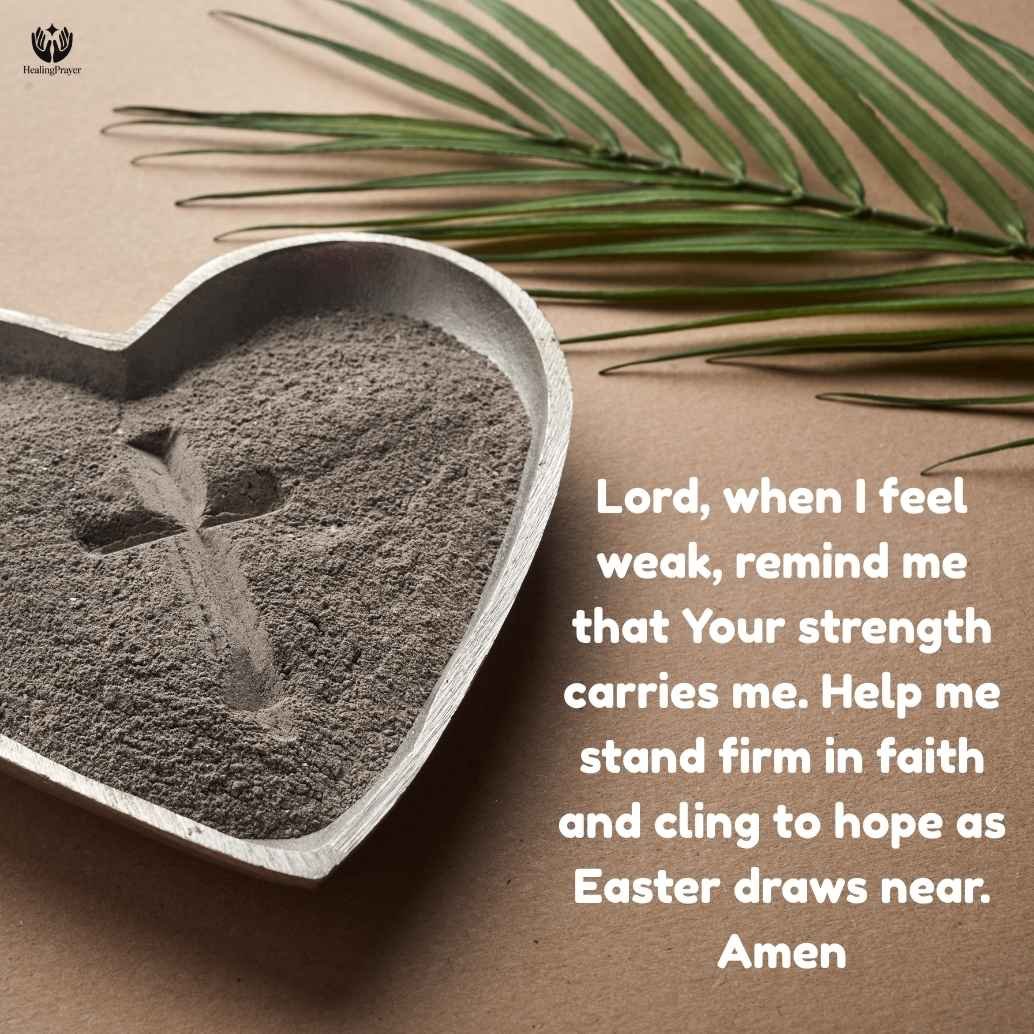 Ash Wednesday Prayers for Strength and Hope
