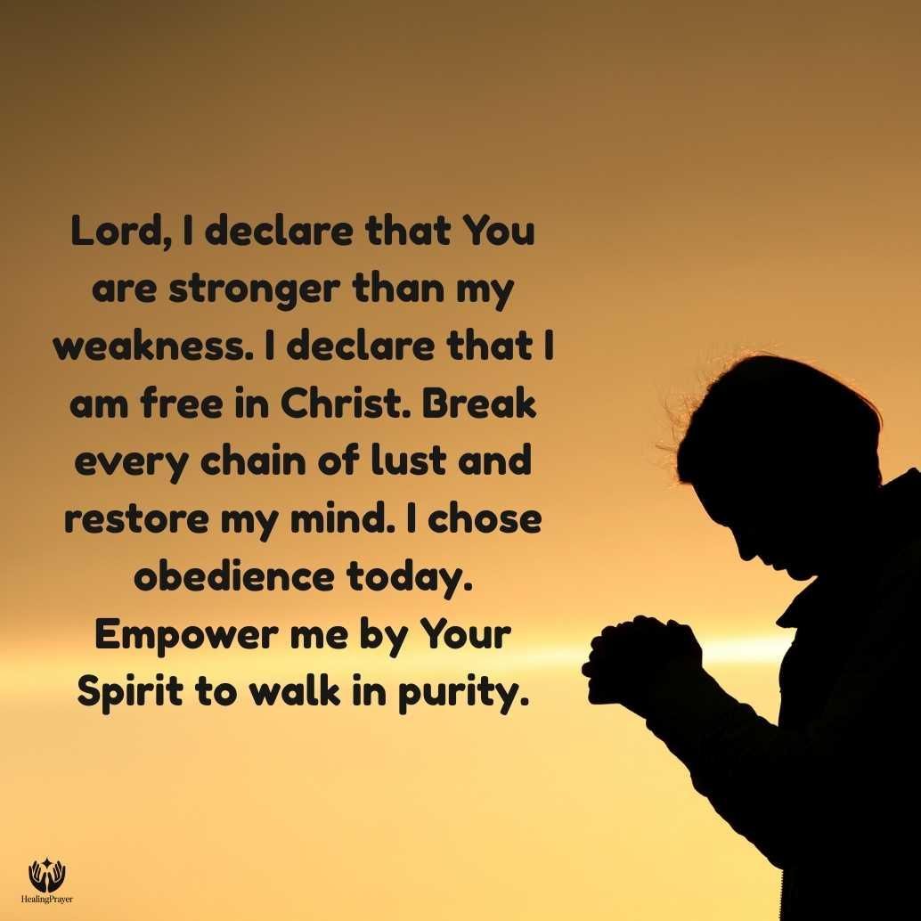 Declaration Prayer Against Pornography