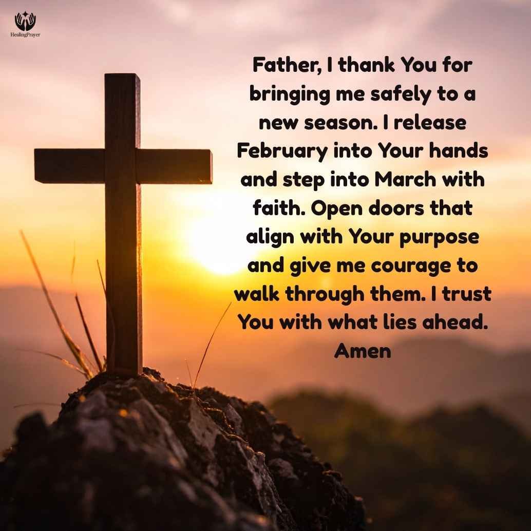 Entering March with Hope: A Transition Prayer