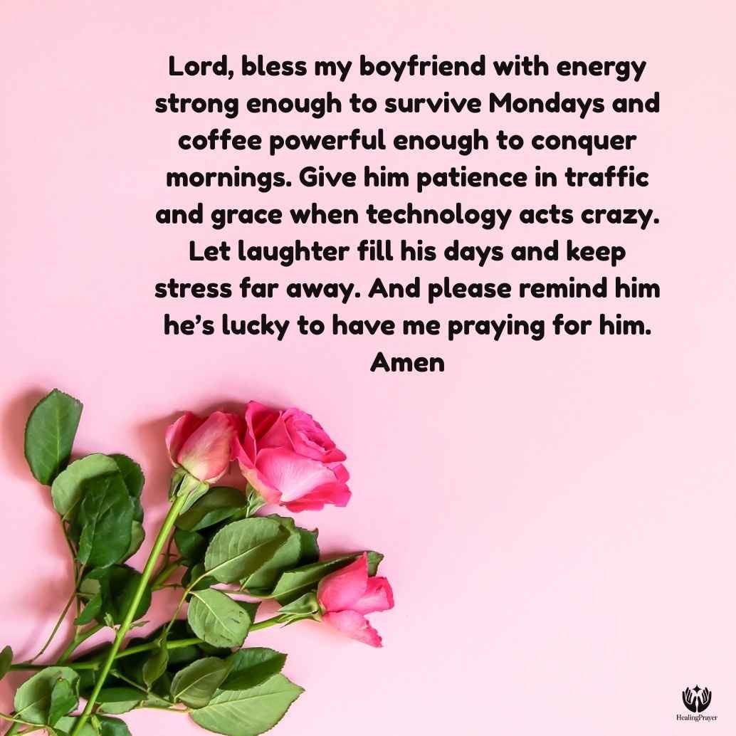 Funny Happy New Month Prayer to My Boyfriend