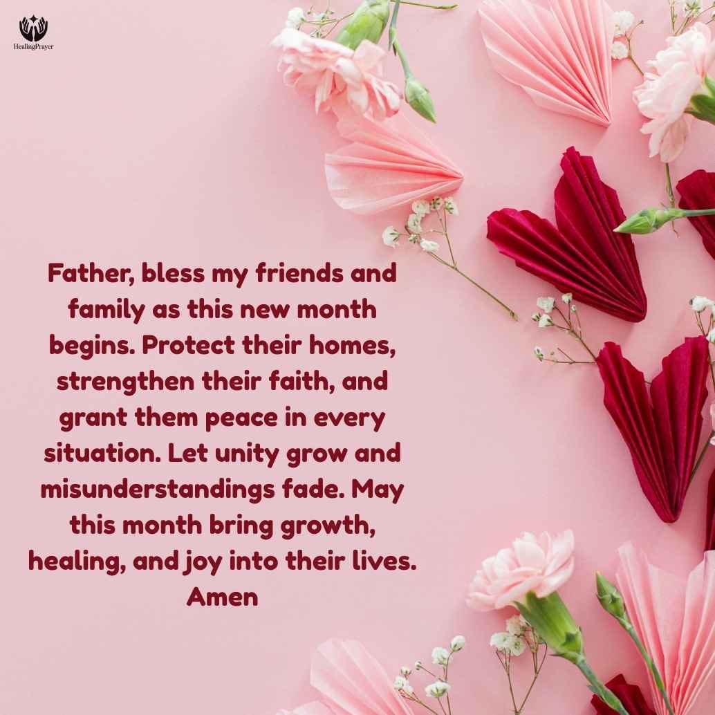 Happy New Month Messages for Friends and Family