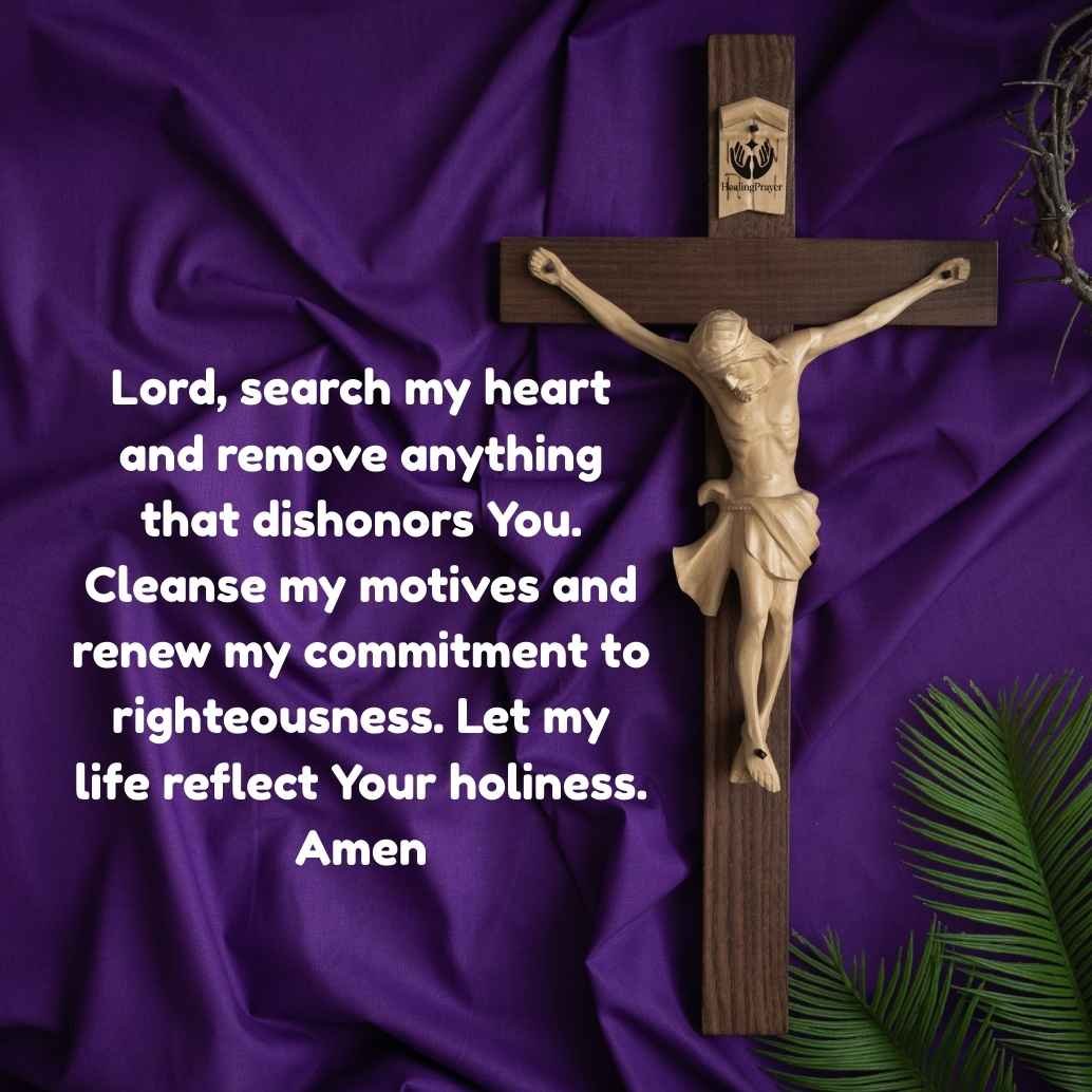 Holy Monday Prayer – A Prayer of Reflection and Righteousness