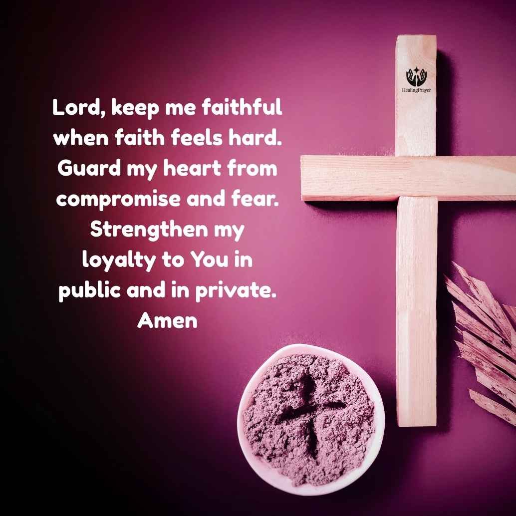 Holy Wednesday Prayer – The Prayer of Faithfulness