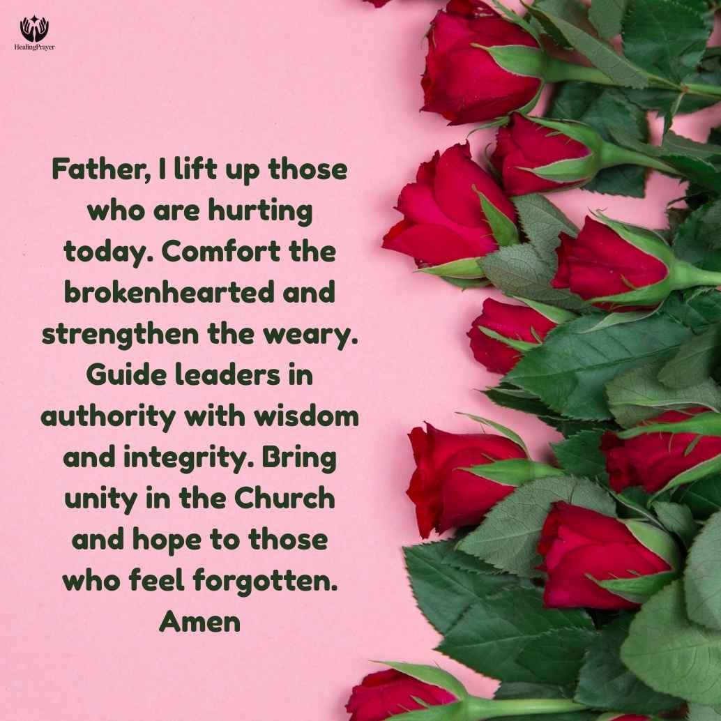 Intercession Prayers for the Last Day of February