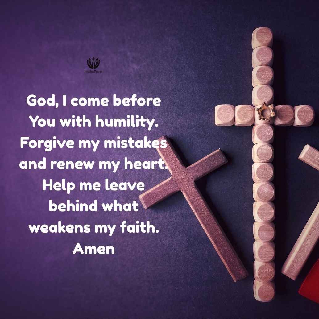 Lent Prayer for Repentance and Renewal