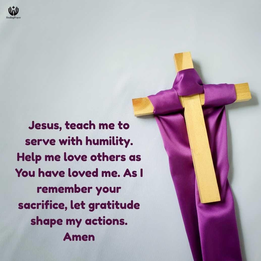 Maundy Thursday Prayer – A Prayer of Communion and Service