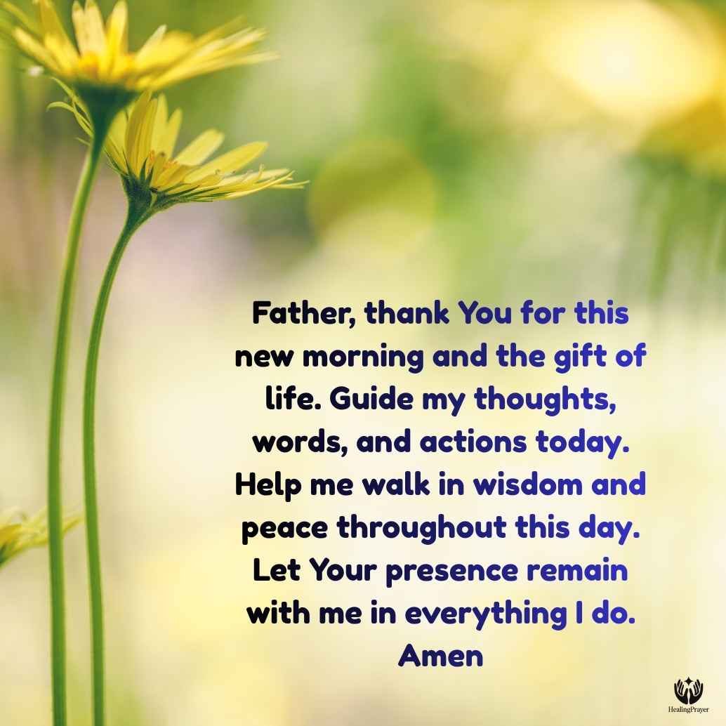 Morning Prayer for the Month of March