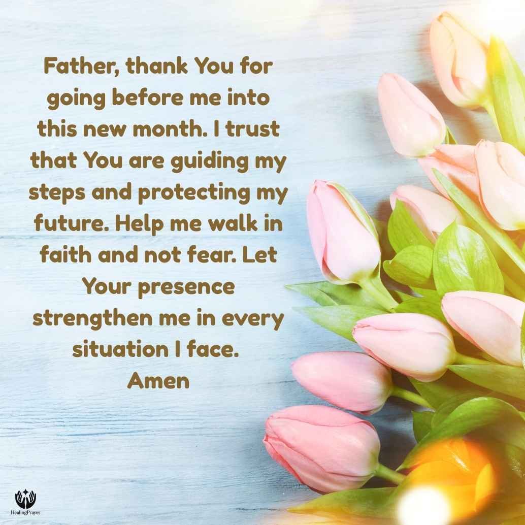 New Month Prayer for March With Bible Verses