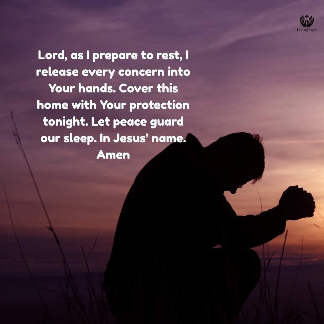 Night Prayer With Anointing Oil for Protection