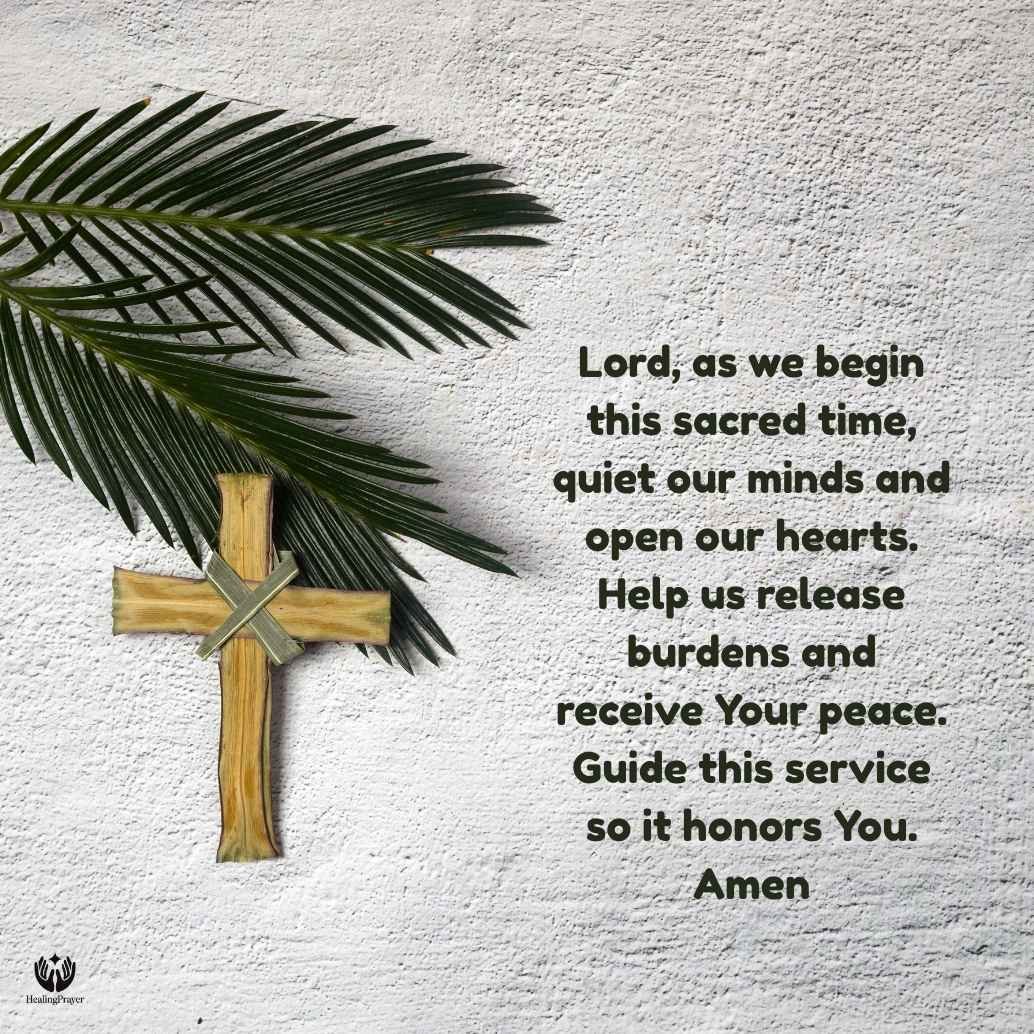 Powerful Opening Prayers for a Lenten Prayer Service