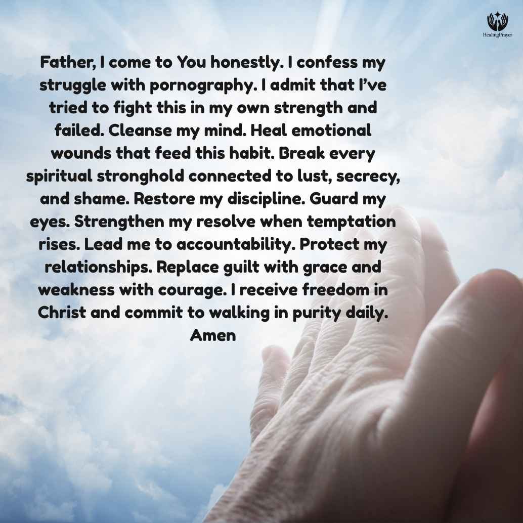 Prayer Against Pornography Addiction