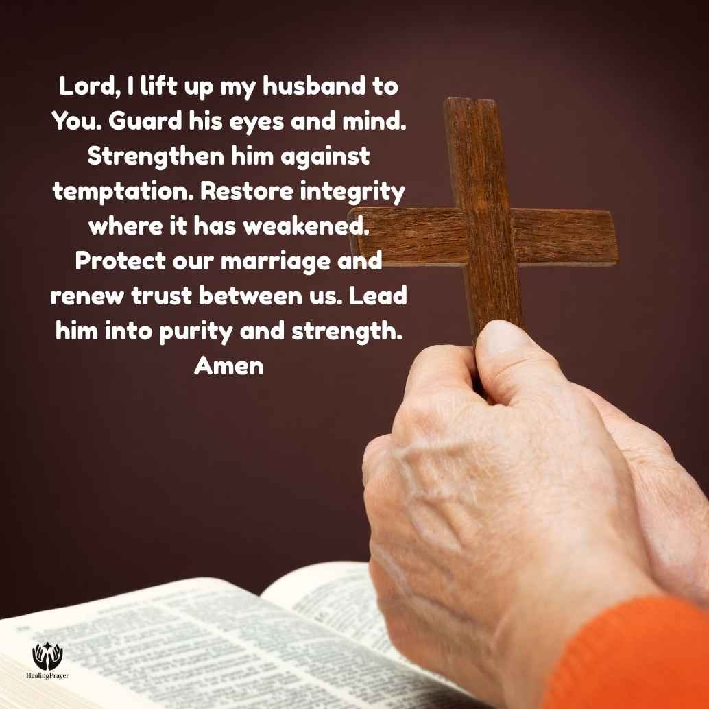 Prayer for Husband to Stop Lusting