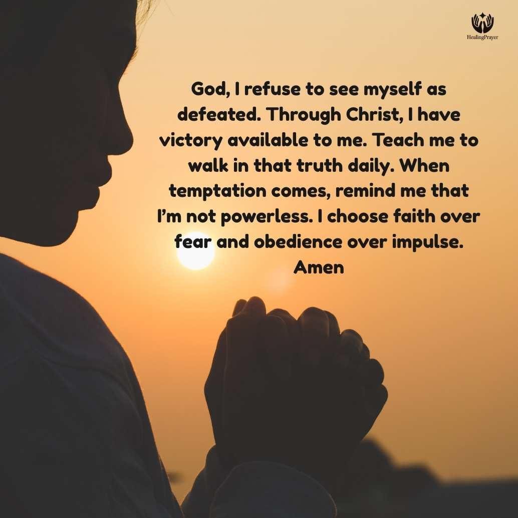 Prayer for Victory Over Lust