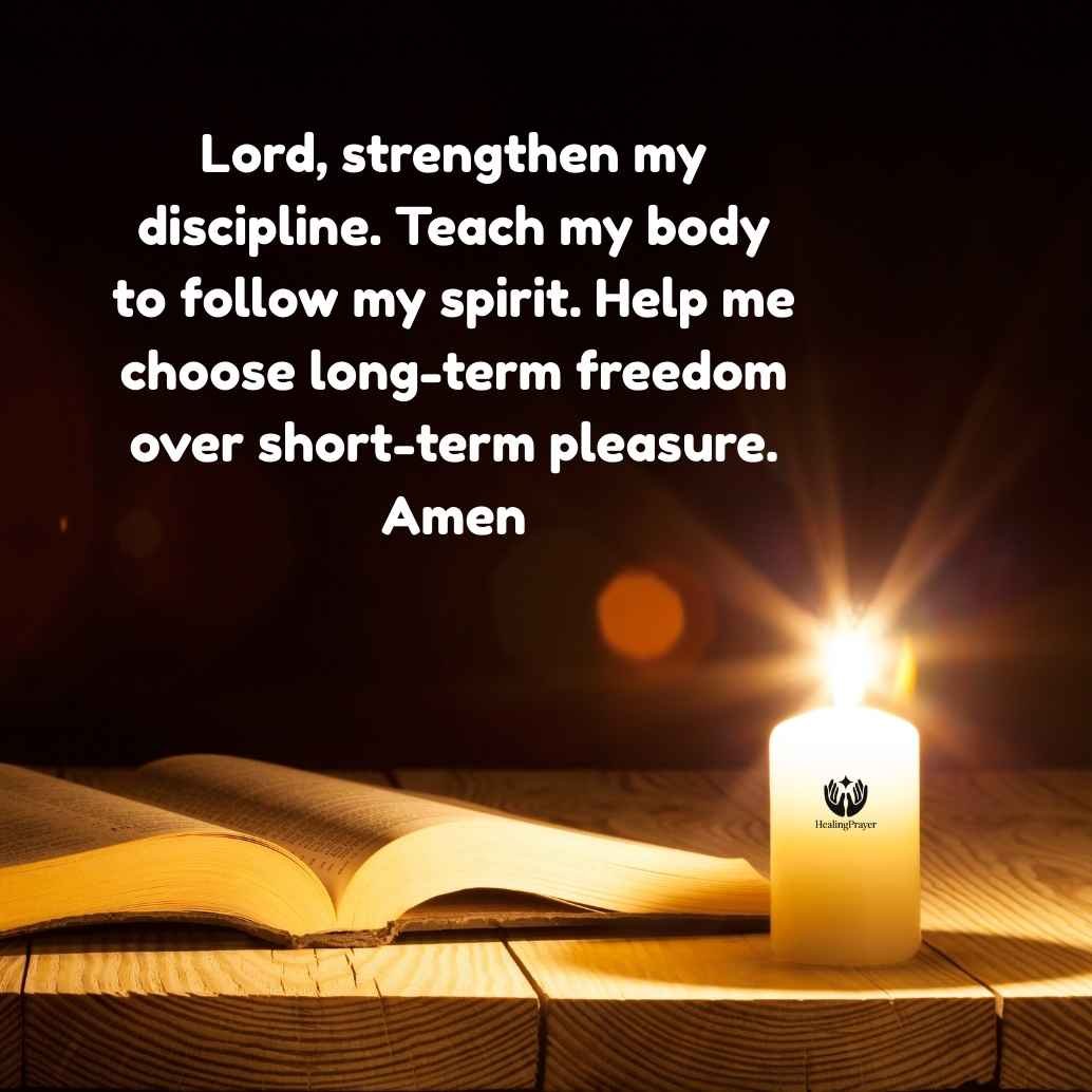Prayer Points for Self-Control and Discipline With Scriptures