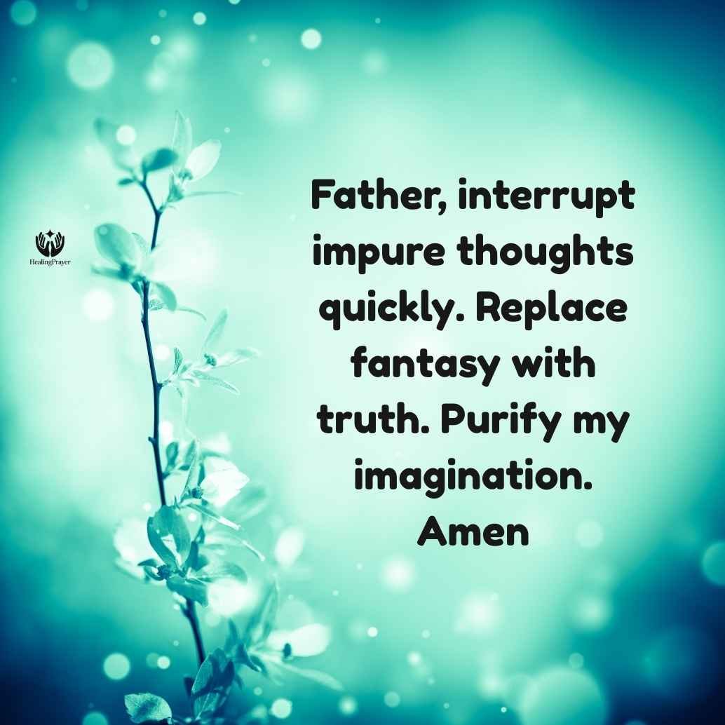 Prayer Points to Remove Dirty Thoughts and Fantasies