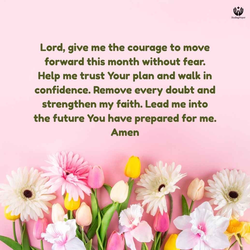 Prayer to March Forward With Faith and Confidence