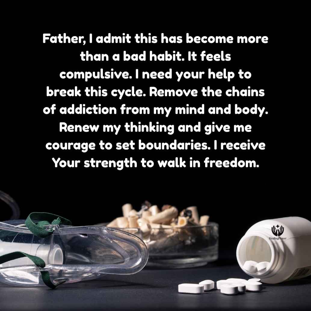Prayer to Remove Addiction and Compulsive Sin
