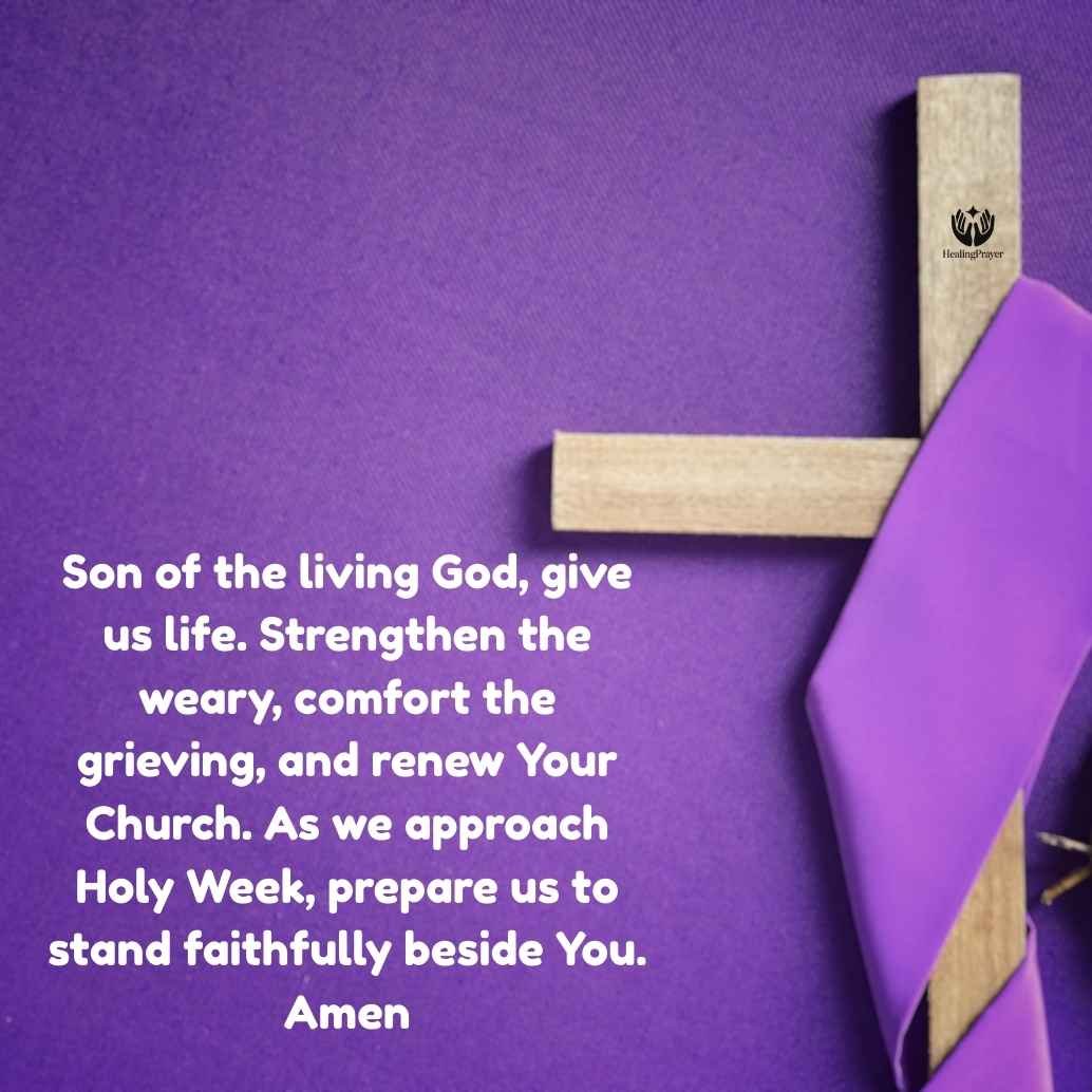 Prayers of the Faithful – 5th Sunday of Lent (Year C Included)
