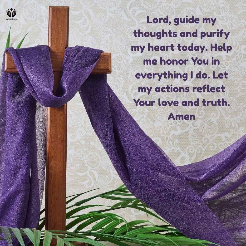 Short Lent Prayers for Reflection and Worship