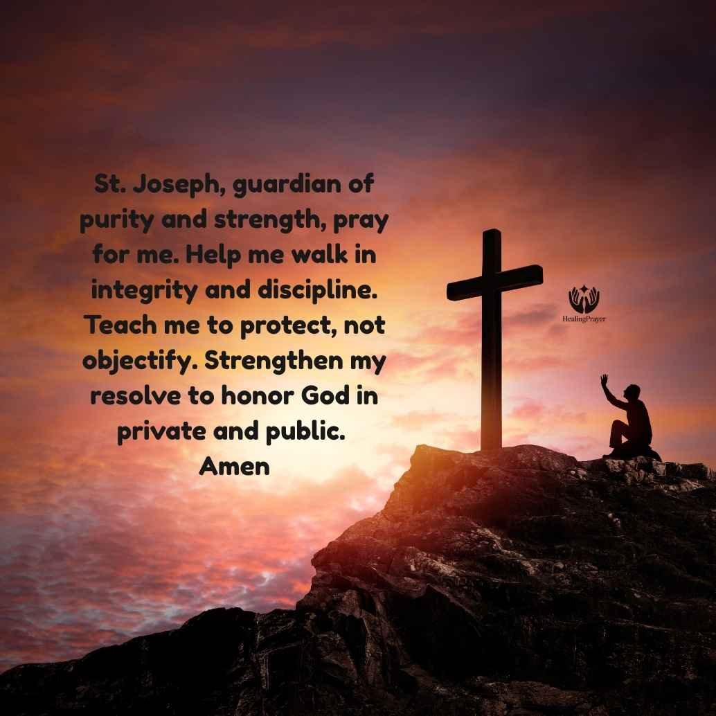 St. Joseph Prayer Against Lust