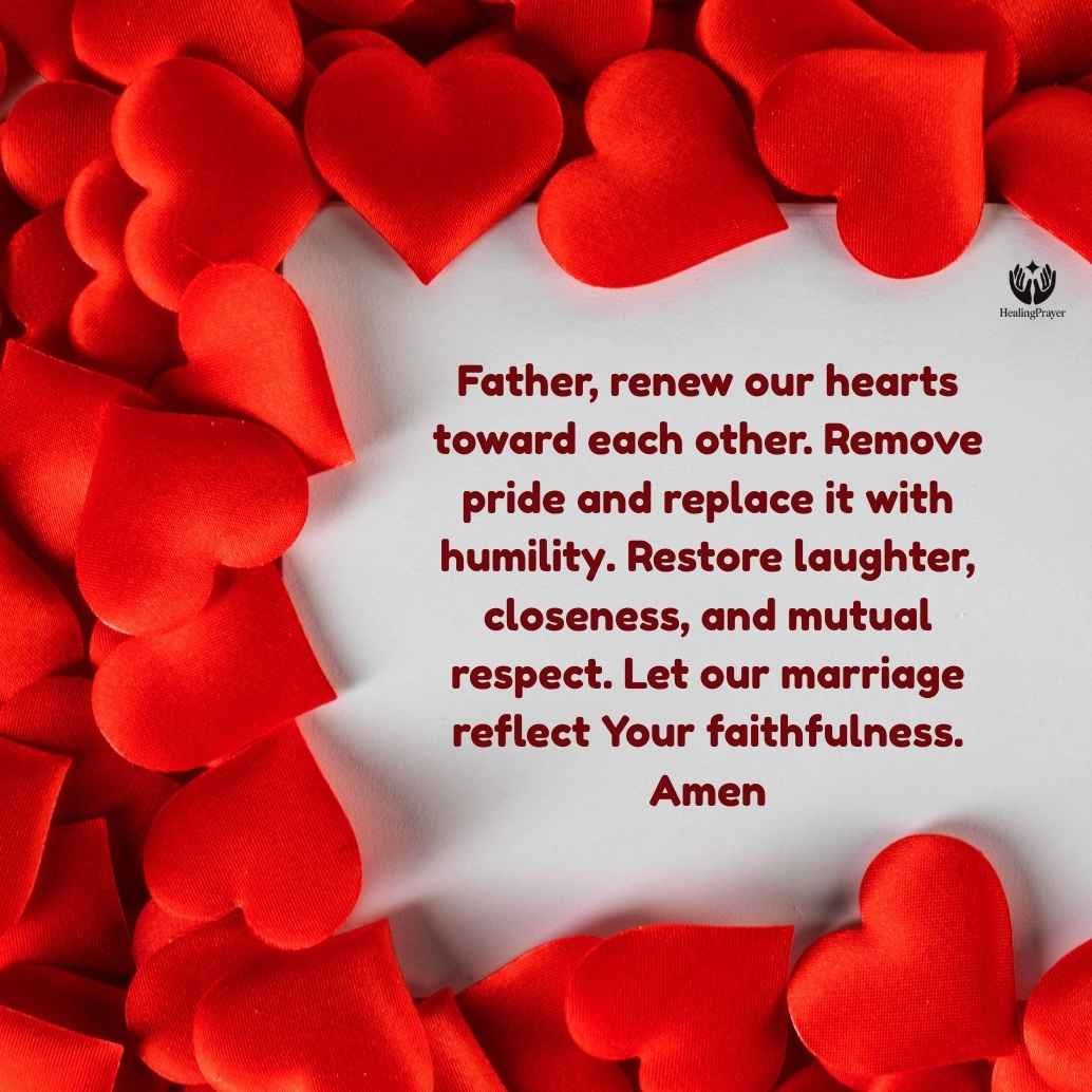 Valentine Prayer for Marriage Renewal