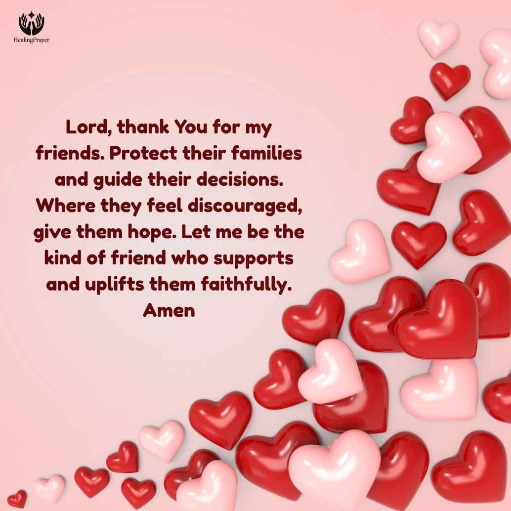 Valentine’s Day Prayer for Friends