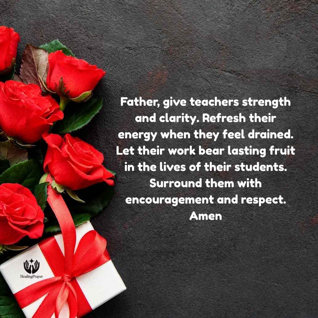 Valentine’s Day Prayer for Teachers