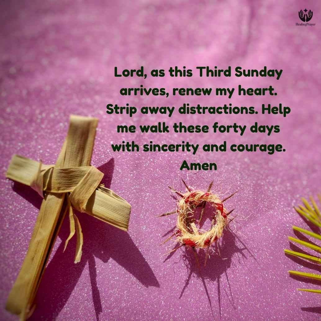 What Is the Third Sunday of Lent?