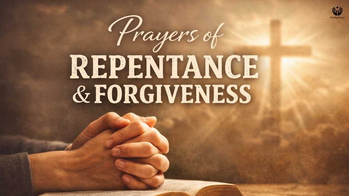 70+ Powerful Prayers of Repentance and Forgiveness for Mercy, Cleansing and Renewal