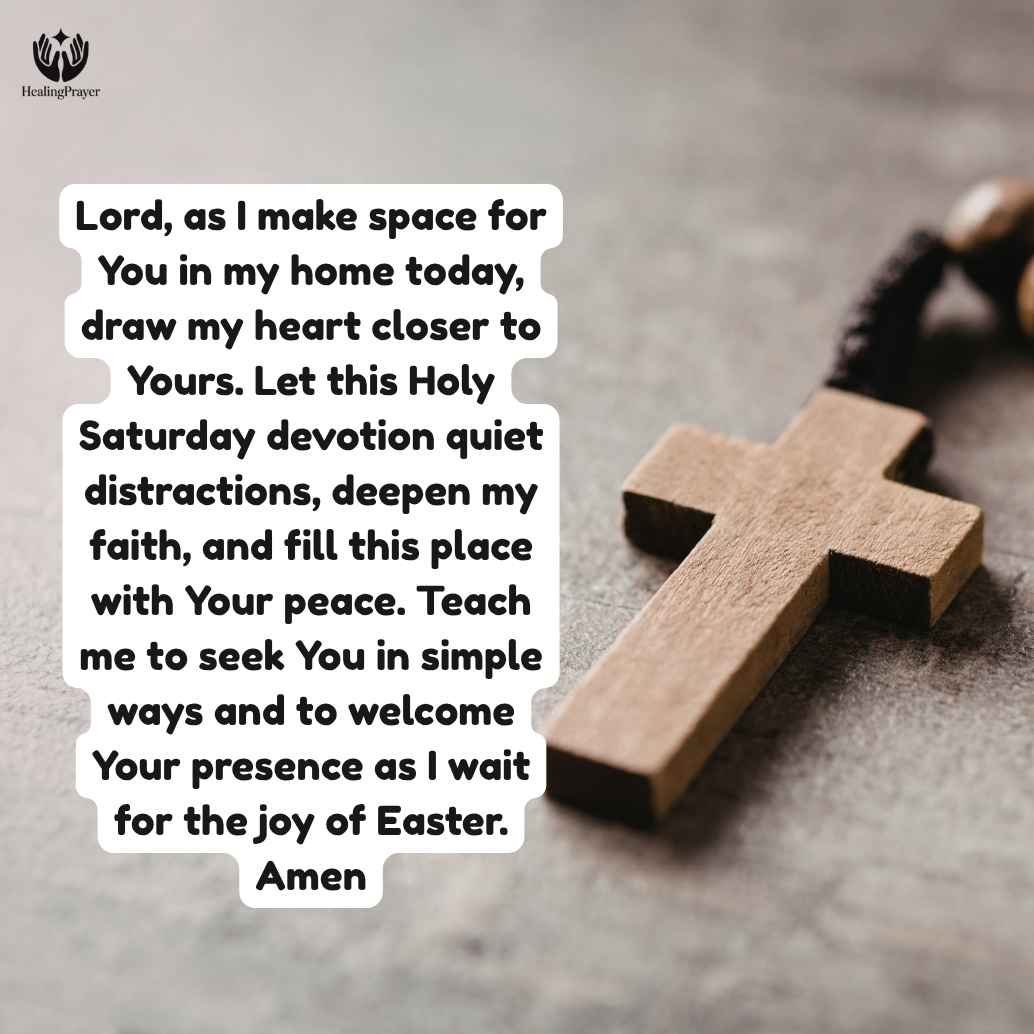 A Holy Saturday Devotion for Home and Personal Prayer