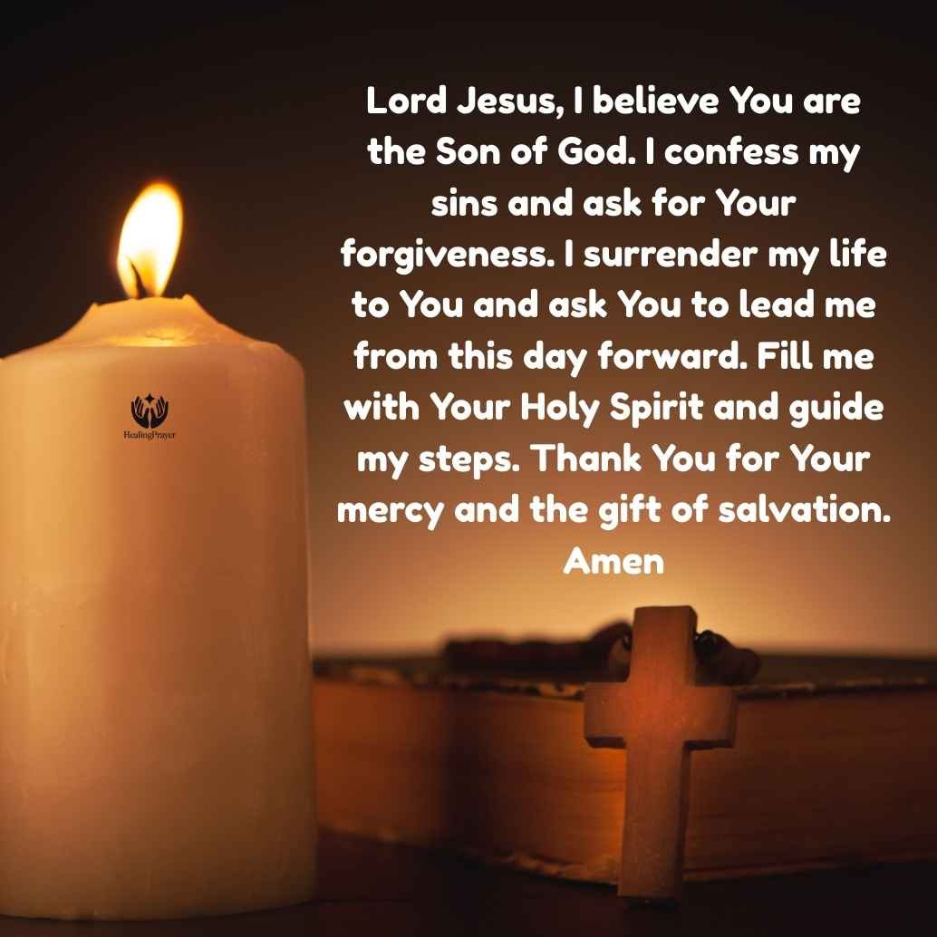 A Night Prayer to Receive Jesus Christ as Savior