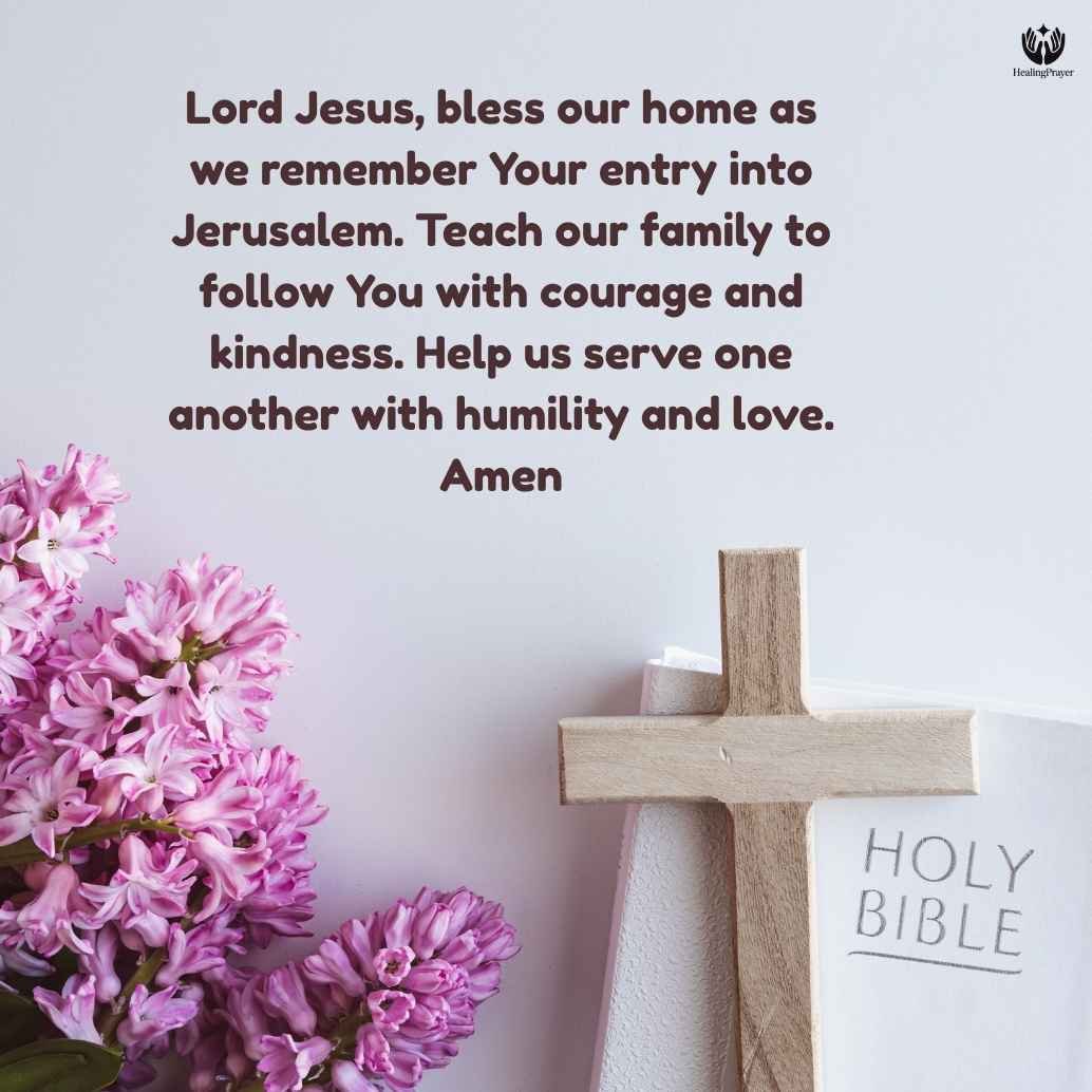 A Palm Sunday Prayer for Families
